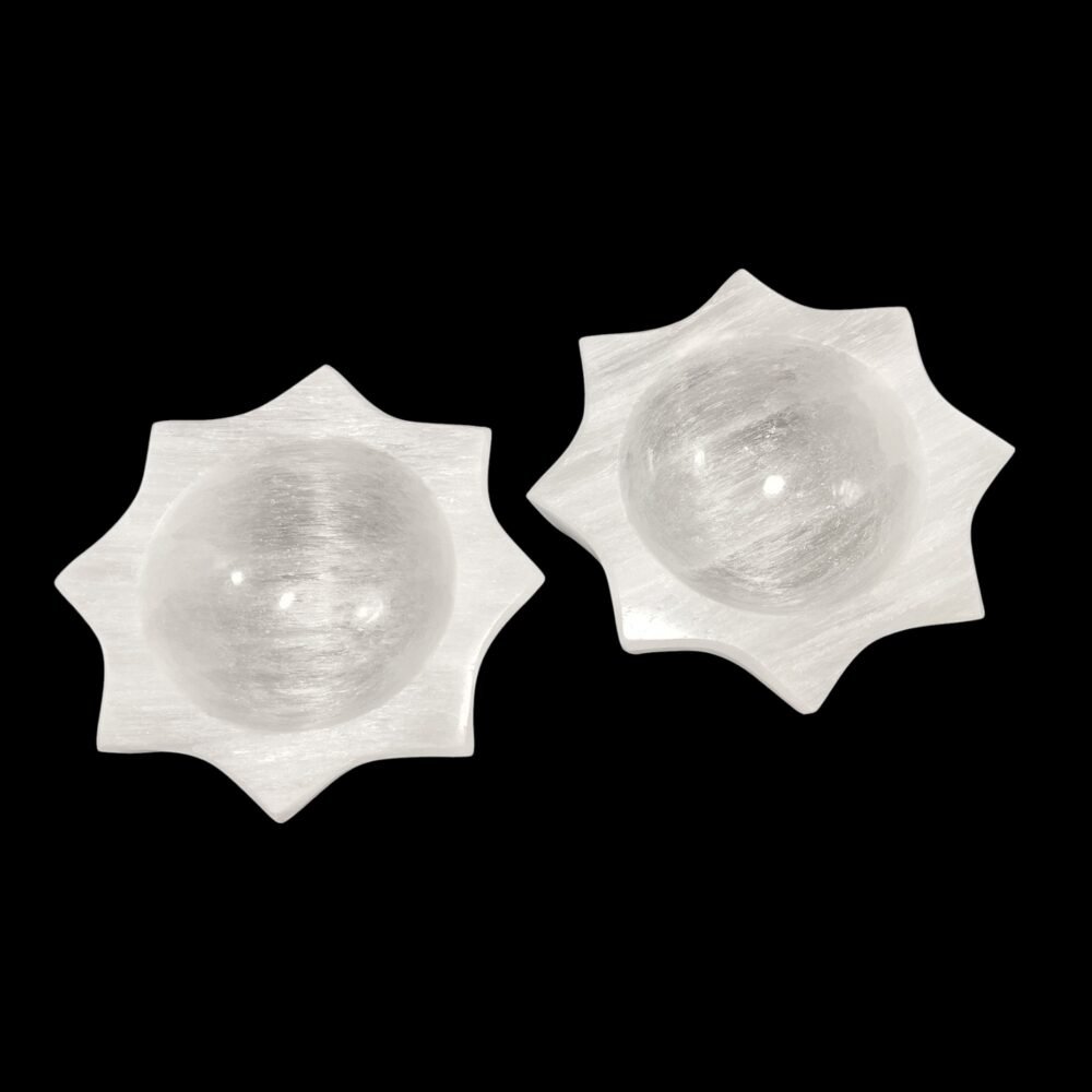 Selenite Star Boxl Shape