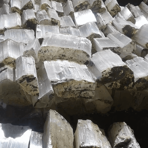 Raw Selenite blocks wholesale